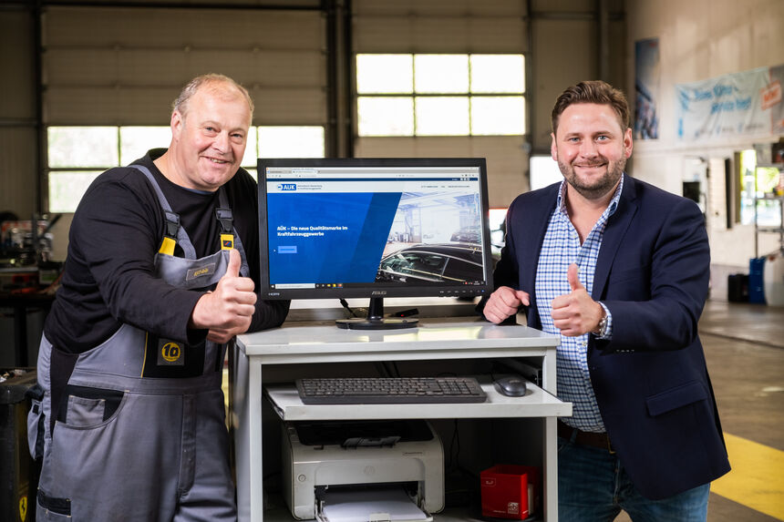 Detlef Grün und Christian Derr